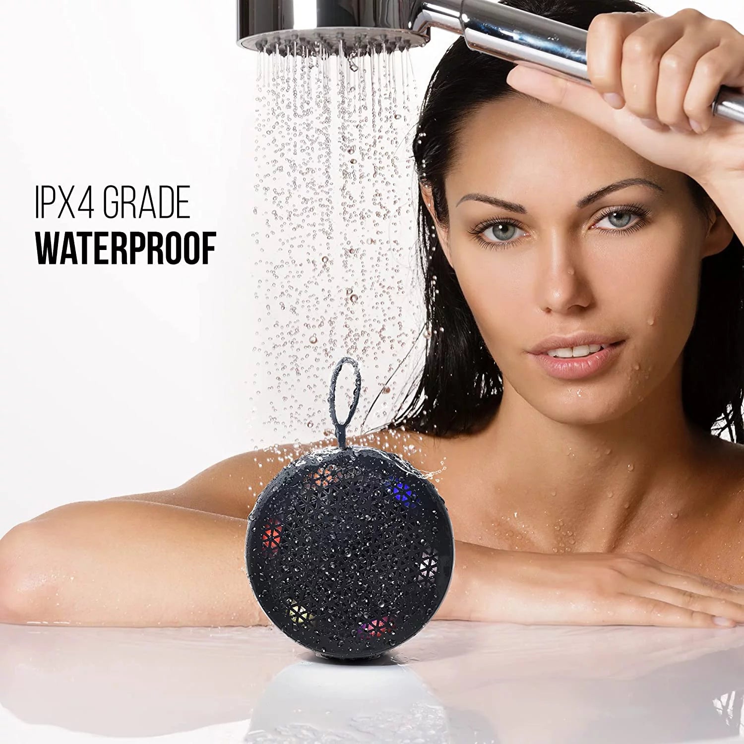 Portable Waterproof Bluetooth Speaker Mini Bluetooth Shower Speaker